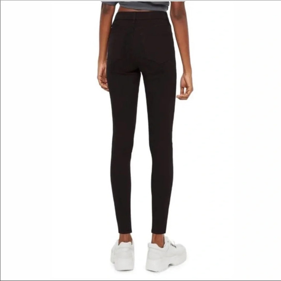 TopShop Black Jamie High Waisted Jeans Women’s Size 24X32 NWT - Picture 5 of 7